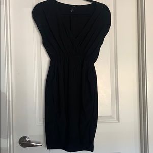 Black cocktail dress
